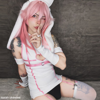 Sweetheart Bunny Nurse Dress (8-Piece Set) AS49