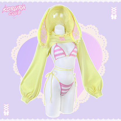 Striped Bunny Knitwear KO100