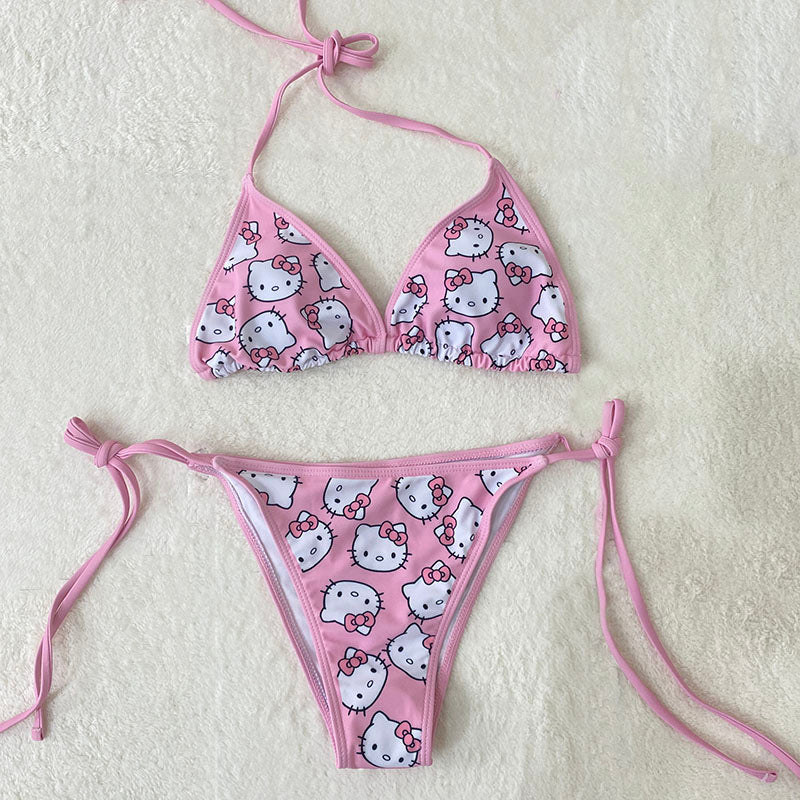 Pink Cartoon Bikini PA10116