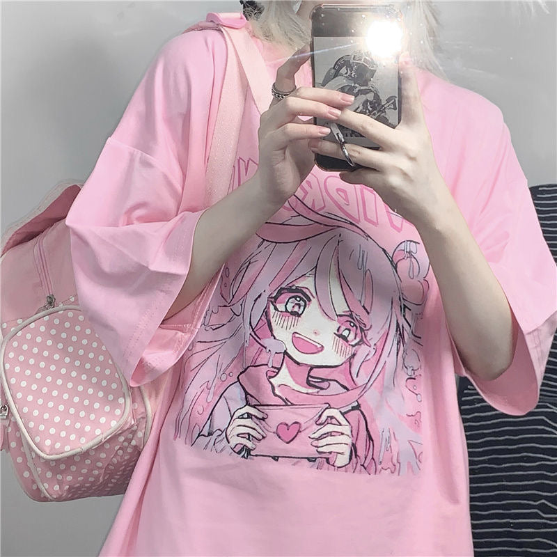 Pink Harajuku T-shirt PL53461