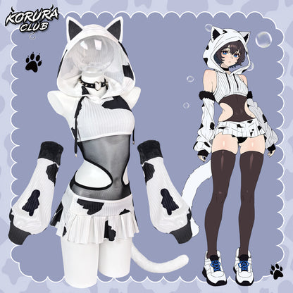 Cosplay Cow Print Set KO154