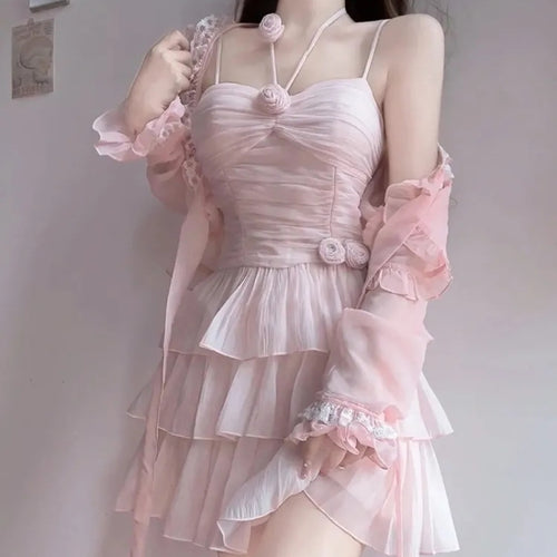 Sexy Suspender Dress PL53738