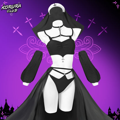 Mesh Nun Costume KO153
