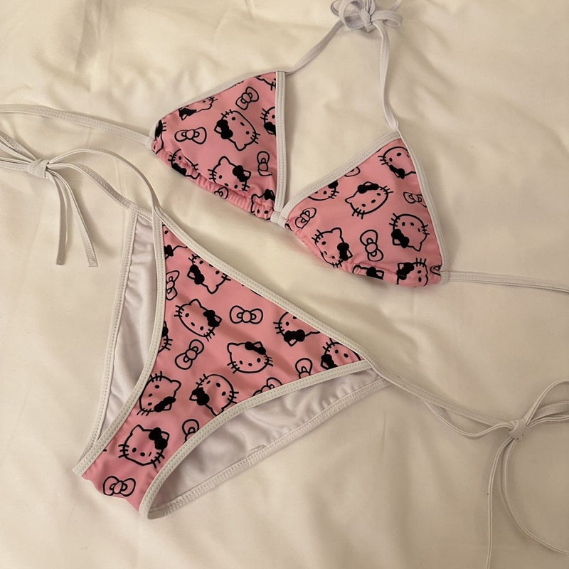 Pink Cartoon Bikini PA10116