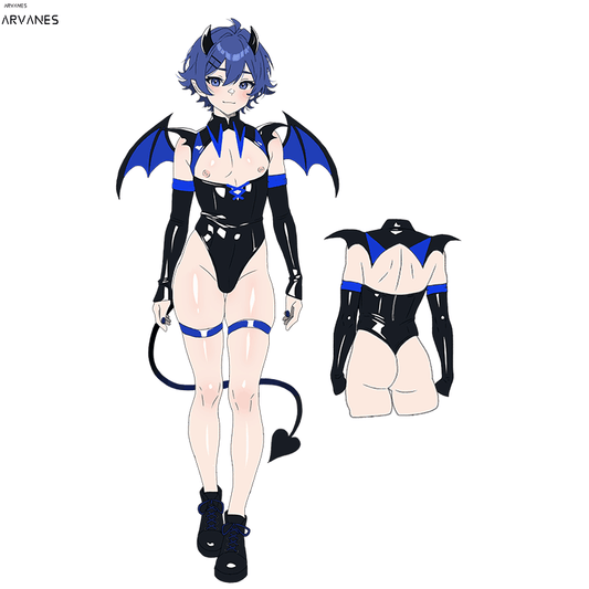 Pre-Order Cosplay Dark Horn Succubus Costume (4-Piece Set) AS04