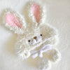 Rabbit Ears Plush Hood PL357269