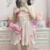 Sweet and Cute Pink Girl Nightdress PL53553