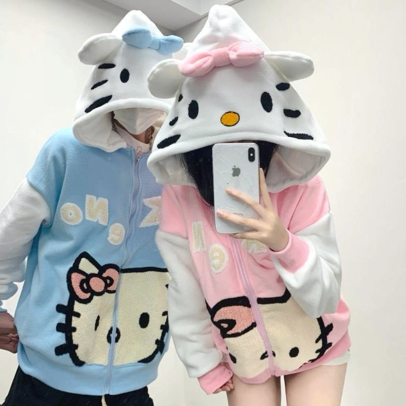 Cute Plush Sweatshirt PL357191