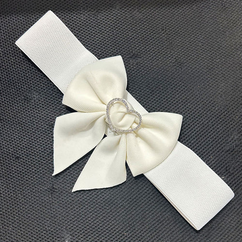 Diamond bow elastic waistband PL53643