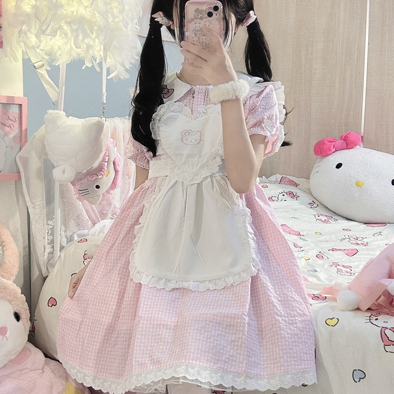 Hellokitty Lolita Dress Two Piece Set PL357205