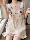 Cute Suspender Pajamas PL53548