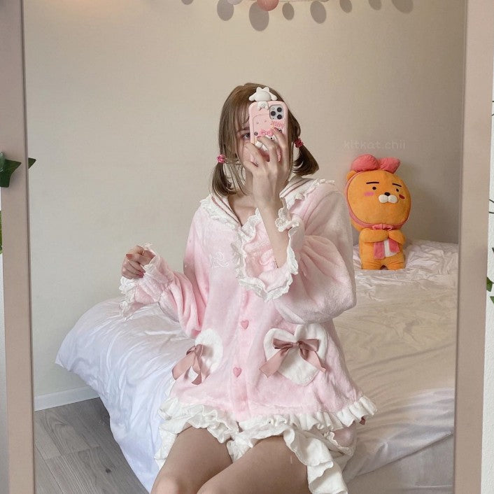 Alice cute girl lolita pajamas PL52920