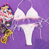 Y2k Devil Bow Bikini Two Piece Set PL53578