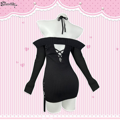 SOFT WHISPERS KNIT DRESS  SR13