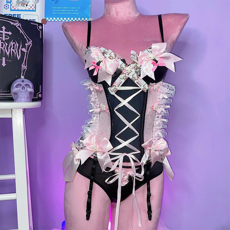 Kitty corset top PL357208