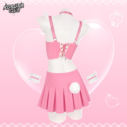 Pre-sale Cosplay Pink Bunny Set KO179