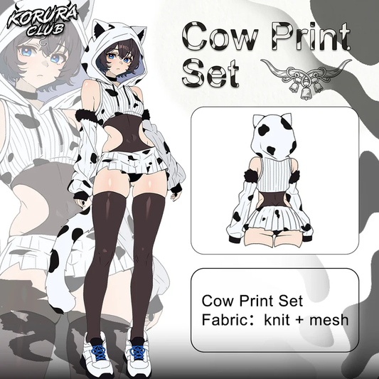 Pre-Sale Cosplay Cow Print Set KO154