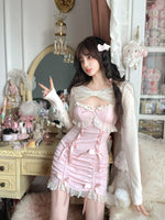 Sweet Lace Suspender Skirt PA10010