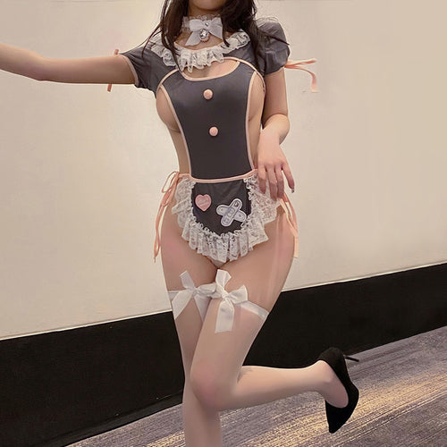cosplay maid passion midnight glamor adult uniform PL53481