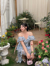 Plus size sweet floral fairy dress PL53494