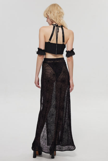 Pre-Sale Gothic Nun Sleeveless 3-Piece Costume Set HK007