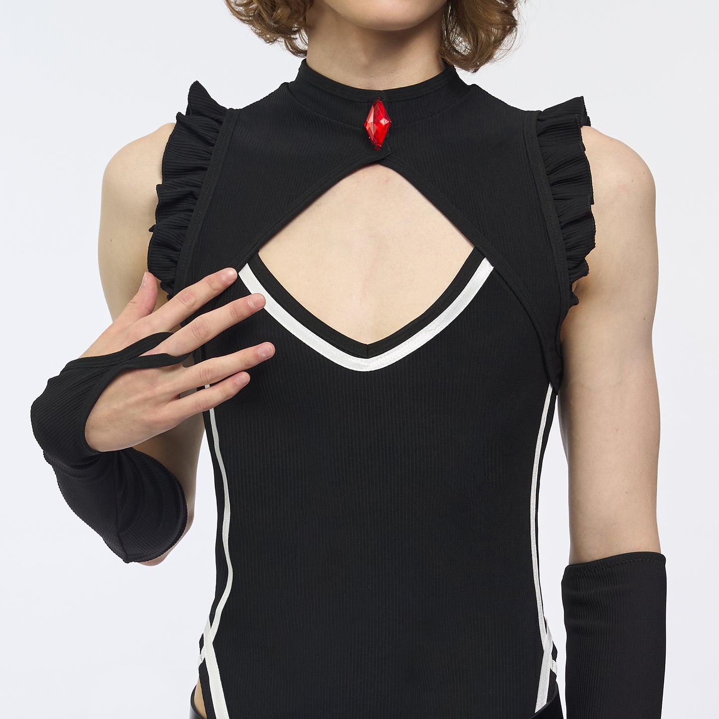 Belted Cheongsam (5-Piece Set) AS56