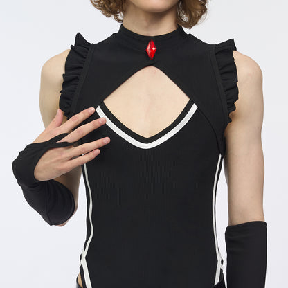 Belted Cheongsam (5-Piece Set) AS56