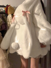 Plush Bunny Ear Coat PA10179