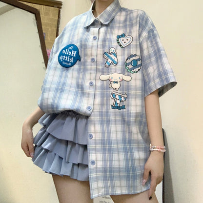 Cute Short Sleeve Shirt PL53774