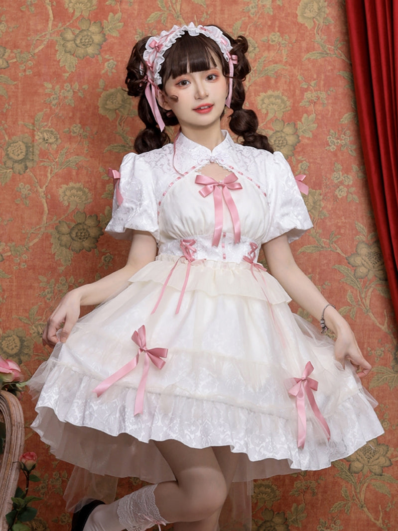 short sleeve lolita dress PL53311