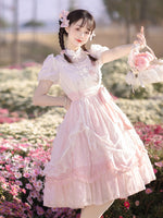 lolita lace dress PL53289
