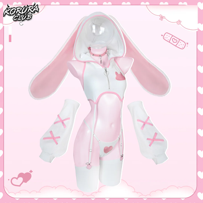 Pre-sale Bunny Cosplay Lingerie Vest Set KO157