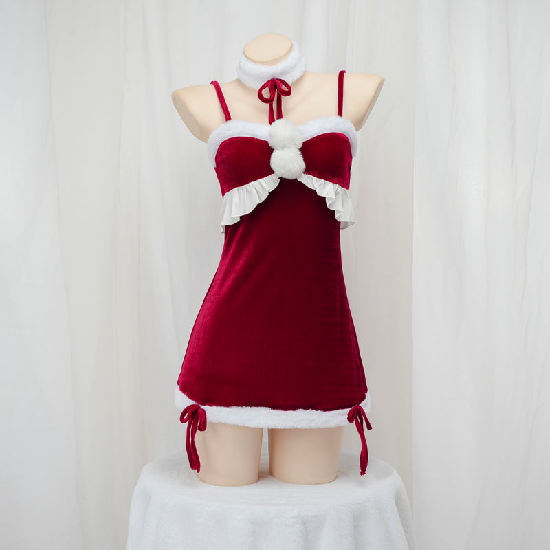 Plush Christmas Dress PA10203