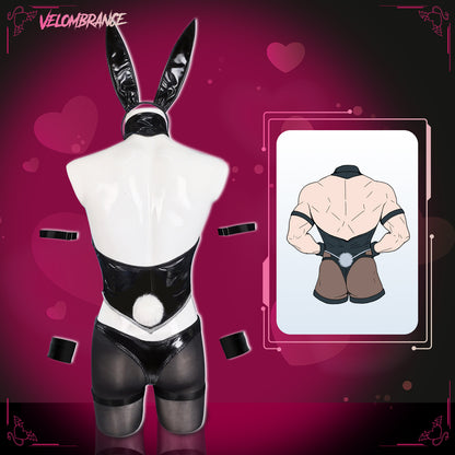 Cosplay Bunny Elastic Bodysuit (5-Piece Set) AS02