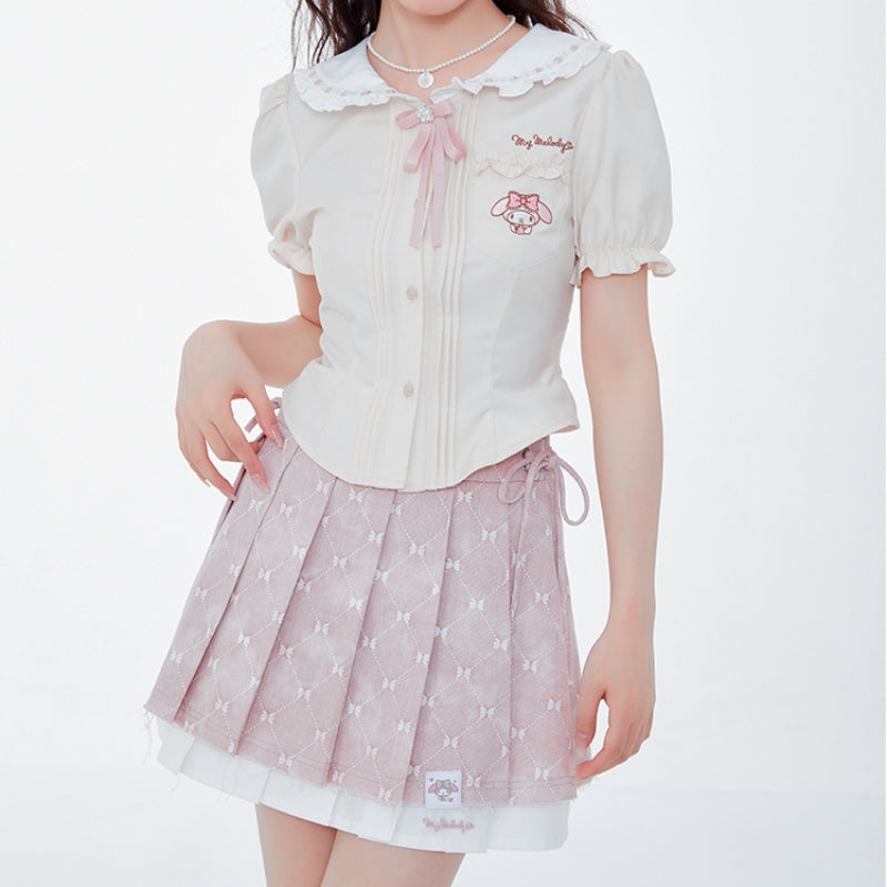 Cute Shirt And Skirt Suit PL53771