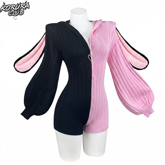 Pre-Sale Bunny Hoodie Jumpsuit CJ02