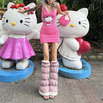 y2k cute cat dress PL53151