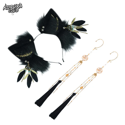 Korura Original Wig #001 Black and Purple – KuroNeko Hime