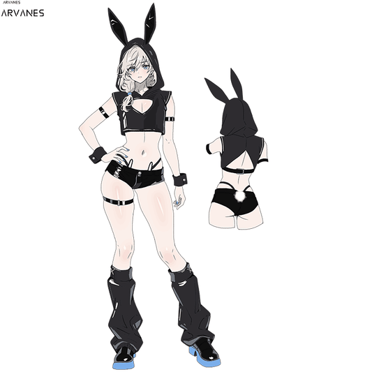 Pre-Order Cosplay Bunny Set (7-Piece Set) AS47