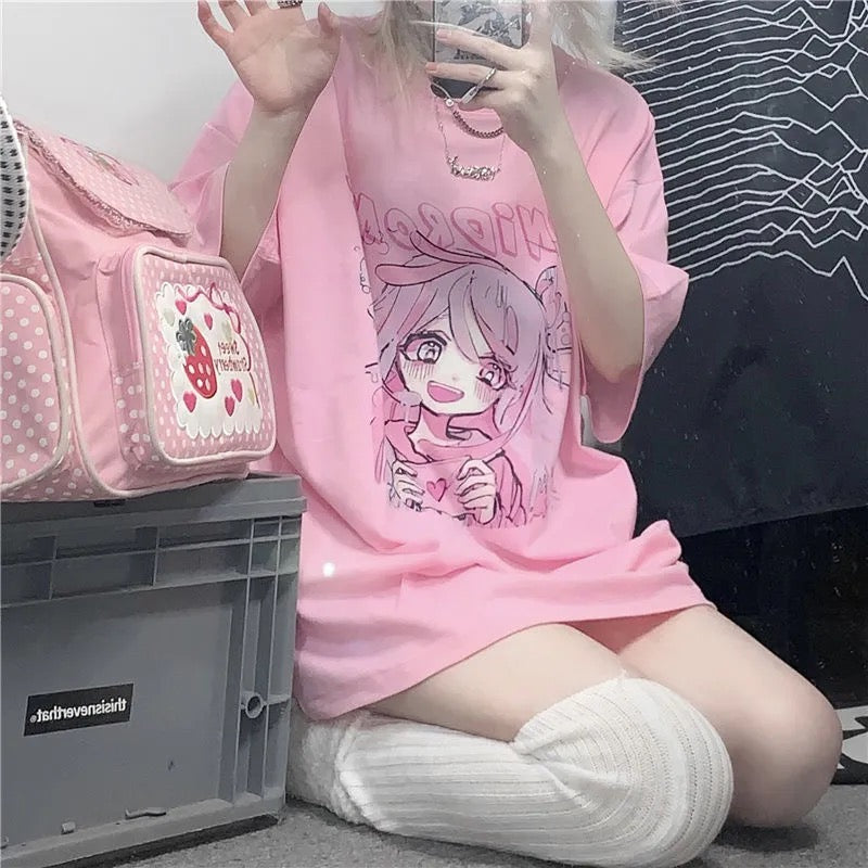 Pink Harajuku T-shirt PL53461