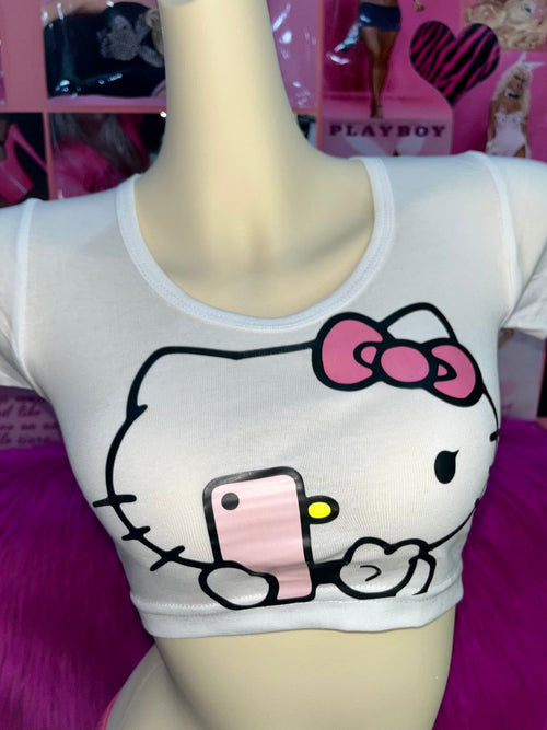 Hot Girl Cat T-Shirt PL53816