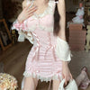 Sweet Lace Suspender Skirt PA10010