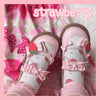 lolita strawberry shoes PL53420