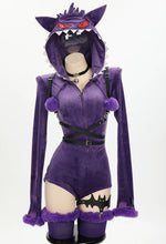 Cute Purple Plush Onesie PL357279