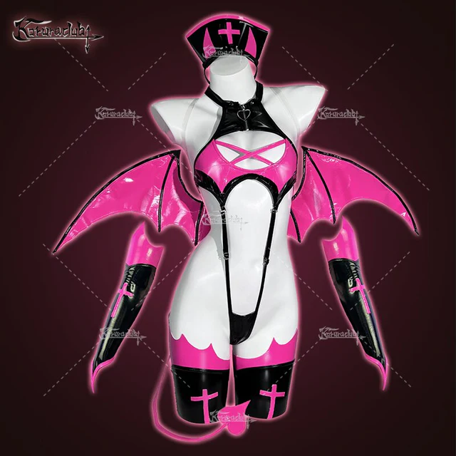 KORURACLUB-Cosplay Love-heart succubus Lingerie KO12