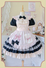 Lolita cute maid suit PL53296