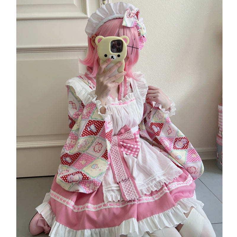 Cute lolita maid dress PL53770