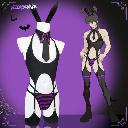 Gentleman Bunny Bodysuit (7-Piece Set) AS61