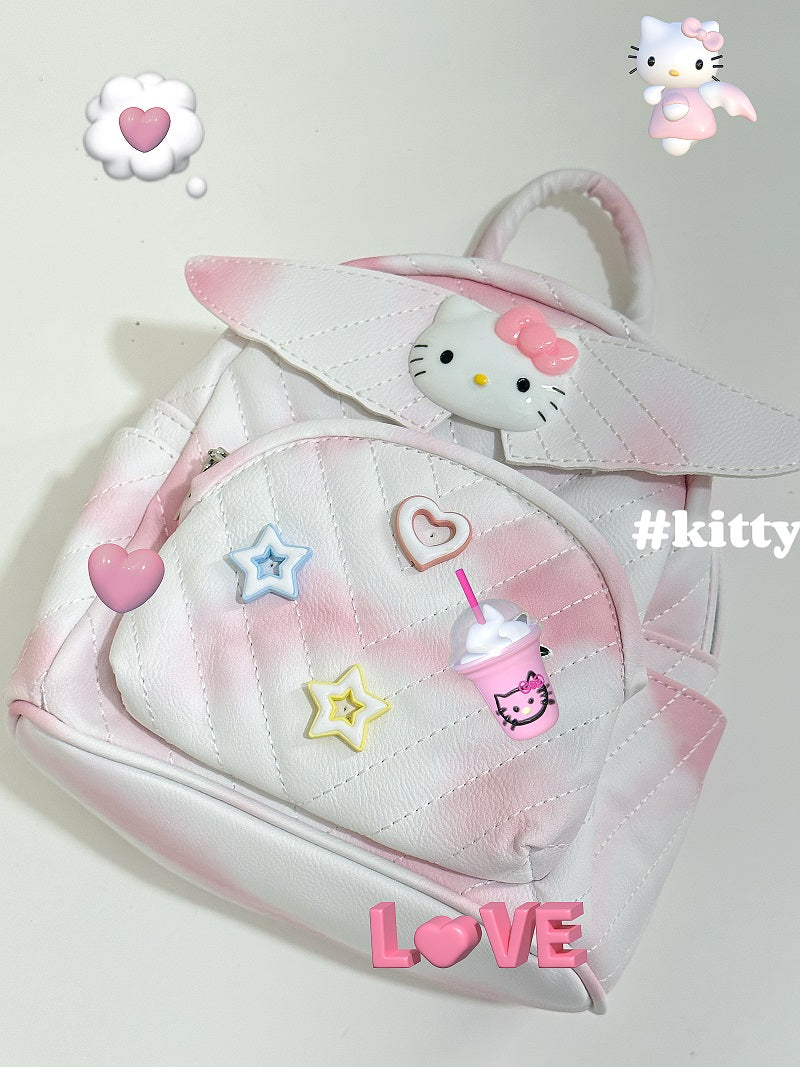 cute kitty girl backpack PL53281