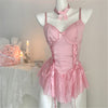 Pink Lace Nightgown PA10195